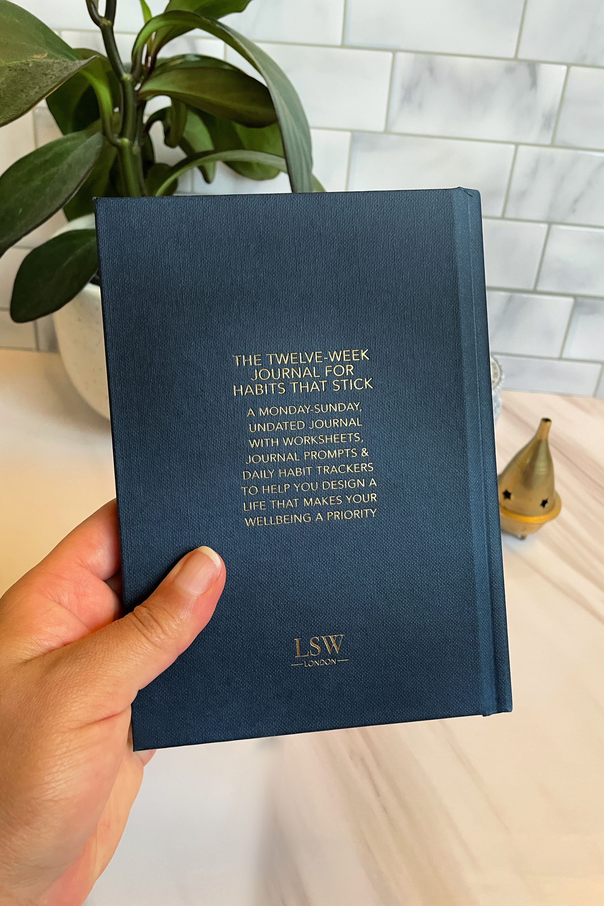 The 12 week journal for habits that stick