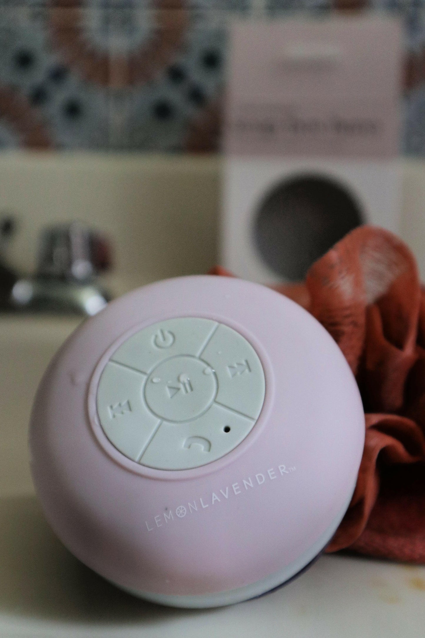 Lavender Splash-Proof Speaker