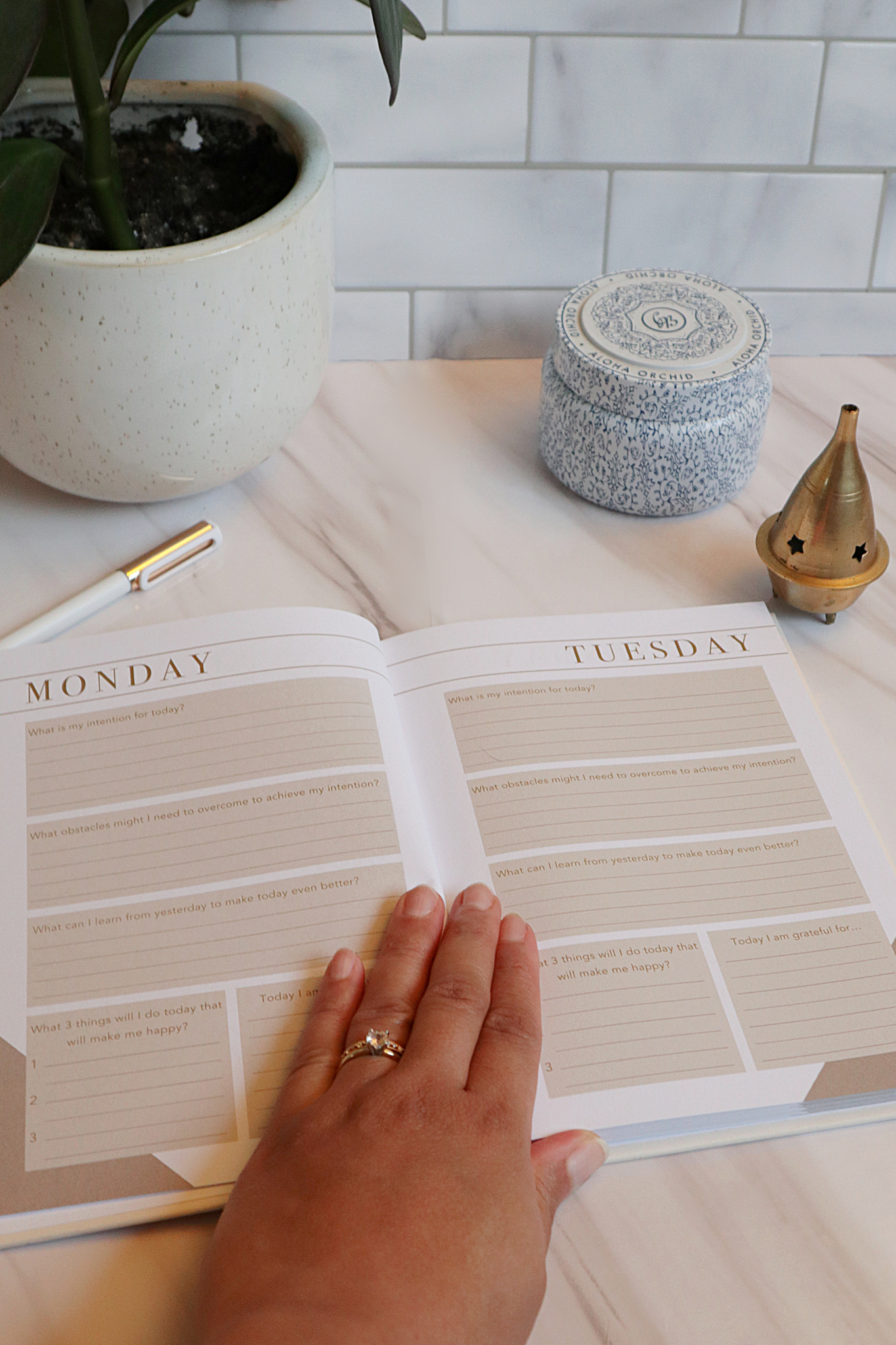 Morning Notes - Daily Wellbeing Journal