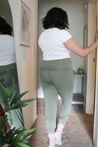 Olive Bamboo Jogger