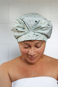 Terrazzo Luxury Shower Cap