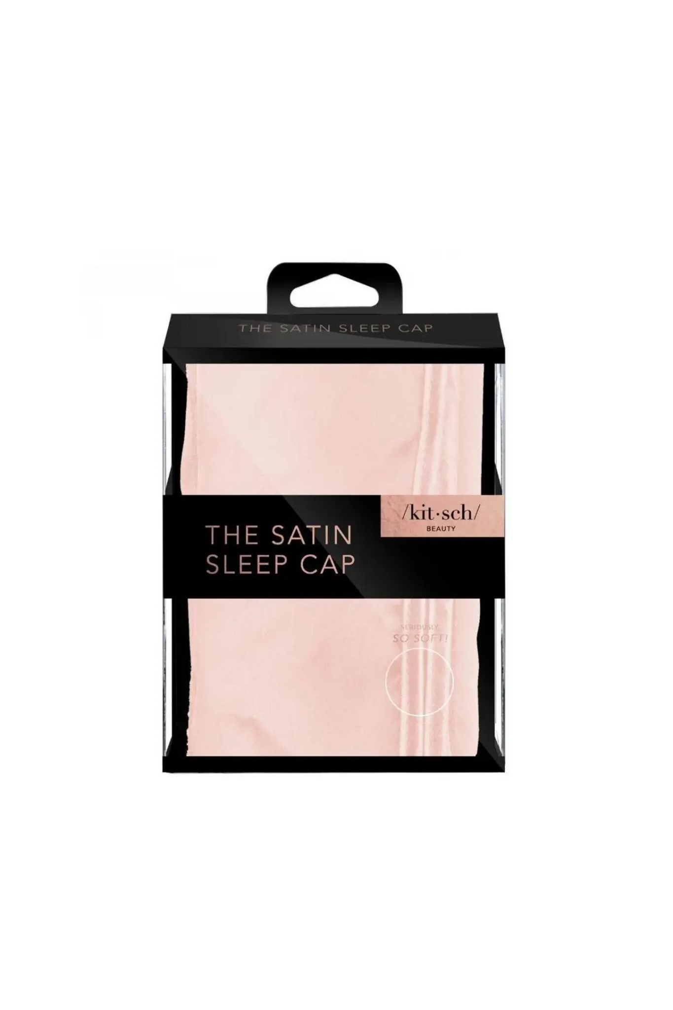 Blush Satin Sleep Cap
