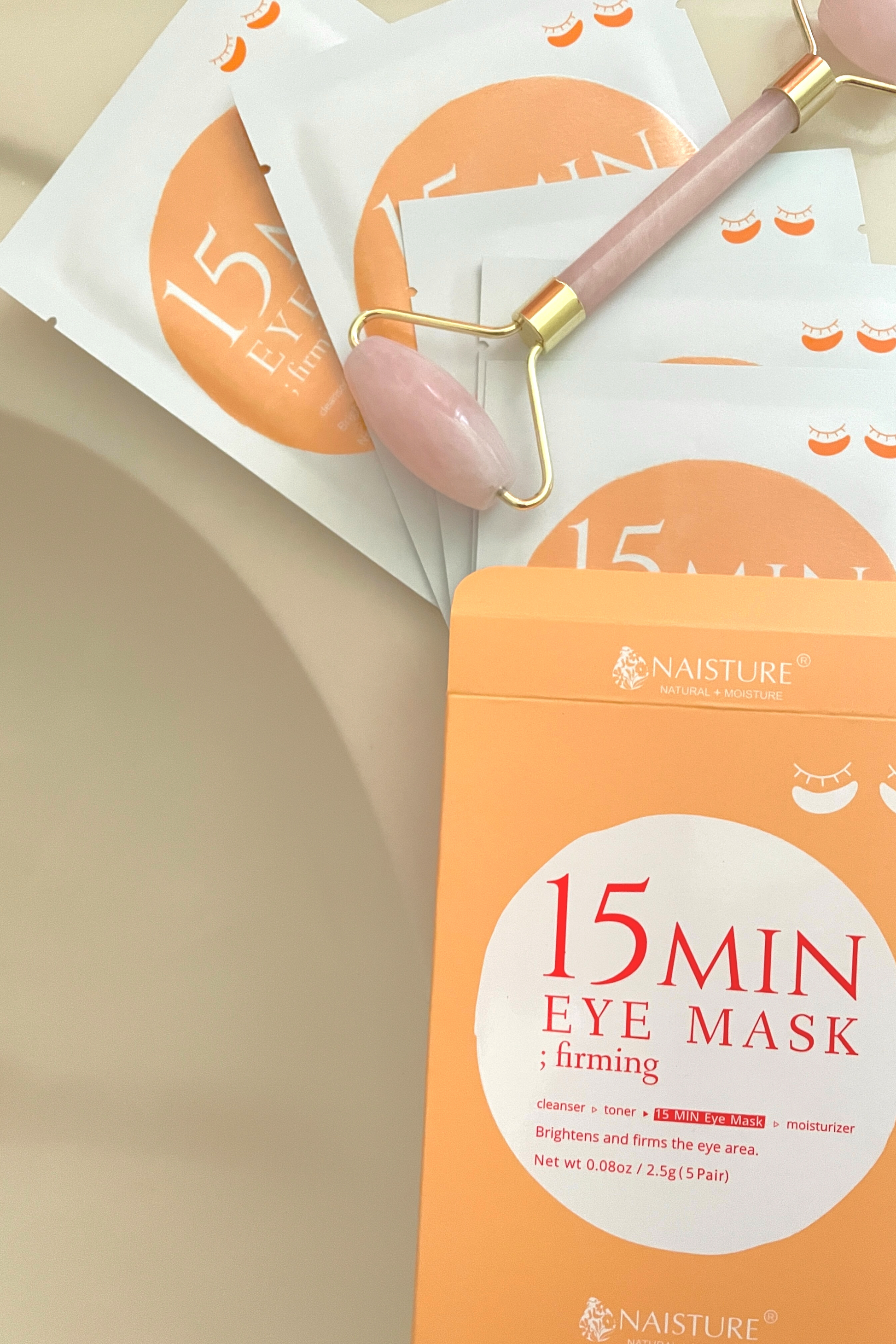 15 Minuet Firming Gel Eye Mask 5 Pack